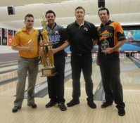 (l-r) Chris Castle, Jason Belmonte, Brendan Stanton, Schweppes Australia & Jason Walsh.JPG